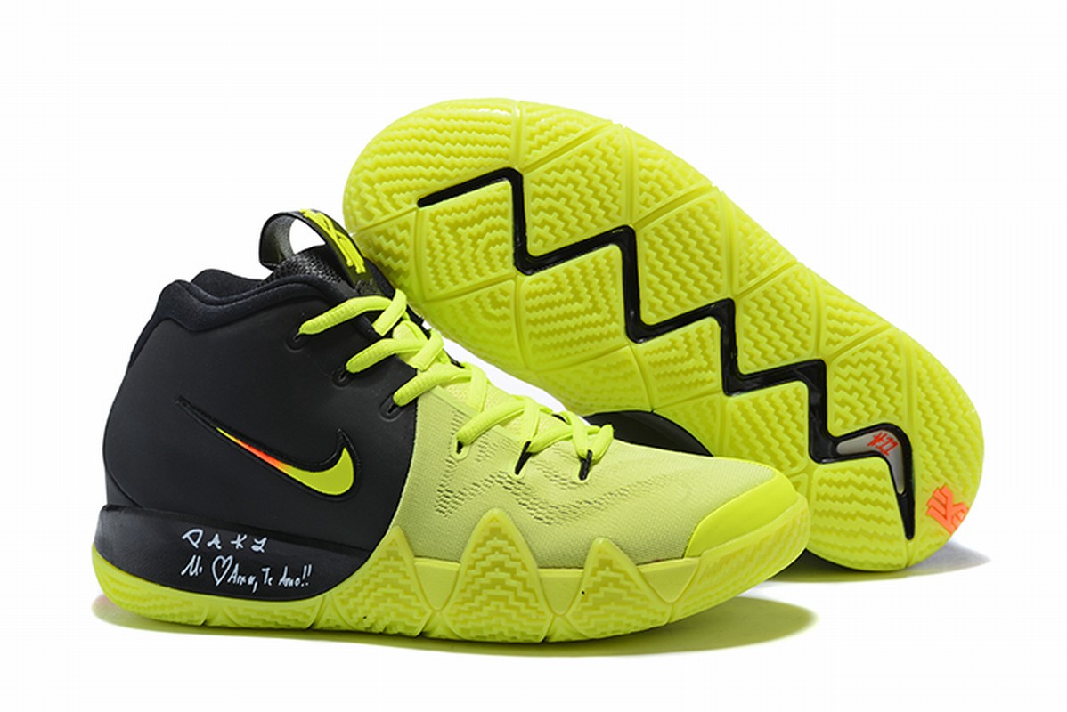 Nike Kyire 4 Black Fluorescence Green